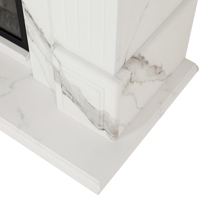 камин электрический Carolina Marble WT