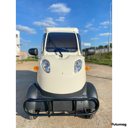 Квадрицикл грузовой GreenCamel Тендер X1200 Квадро (72V 2500W) кабина, BOX, понижающая 52 Ah