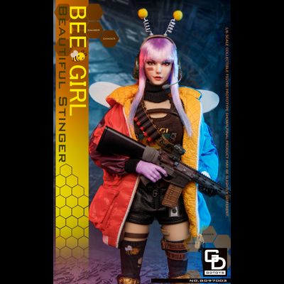 Пчелка, девушка-стрелок - КОЛЛЕКЦИОННАЯ ФИГУРКА 1/6 scale END BEE GIRL (GD97003) - GDTOYS