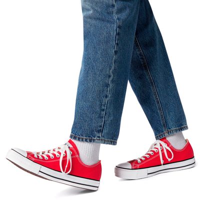 Красные кеды Конверс оригинал  M9696C купить в Москве