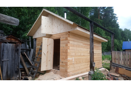 Баня 3*5 из бруса снт "Парус"