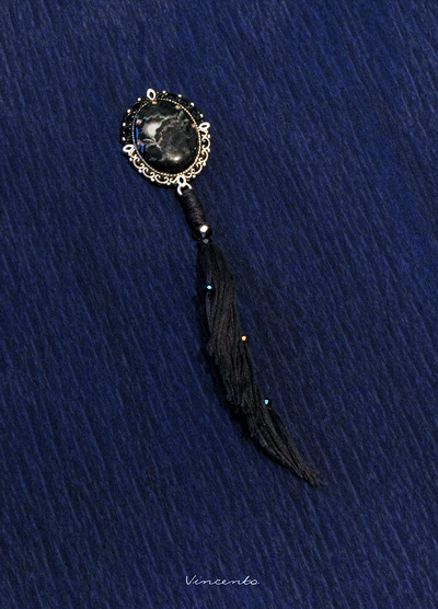 Брошь в винтажном стиле "От второй звезды направо..."