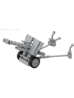 10.5 cm LEFH 18/40 - немецкое противотанковое орудие