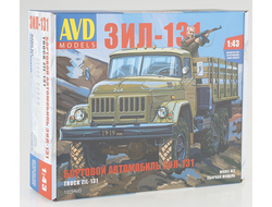 Сборная модель: (AVD Models 1319AVD) Бортовой автомобиль ЗИЛ-131