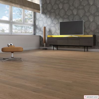 Паркетная доска Baltic Wood Дуб Вилла Таупе &amp; Таупе 182 мм 1-полосная без фаски лак замок 2G  толщина 13.3 мм 2.93 м2