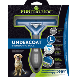 Фурминатор FURminator L для крупных собак c длинной шерстью