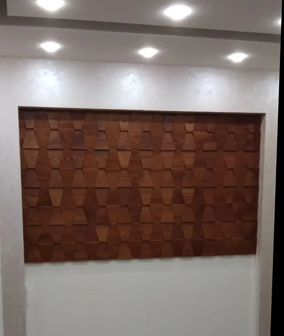 Фото смонтированной панели.