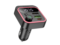 Автомобильный FM трансмиттер Hoco E85 черный