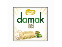 Шоколад Nestle Damak Inci белый шоколад с фисташками