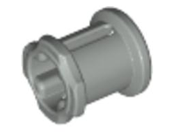 Technic Bush, Light Gray (3713 / 371302 / 4125313 / 659002)