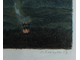 "Сумерки, Эльбрус" цветная линогравюра Бетехтин О.Г. 1956 год