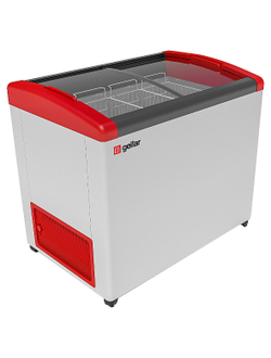 Ларь морозильный Frostor GELLAR FG 350 E красный