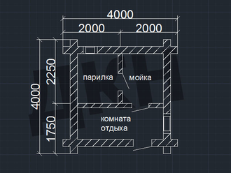 Баня 4 на 4