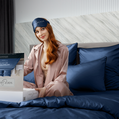 Комплект постельного белья  Diamond Круиз (синий)