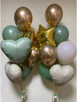 Фонтаны из шаров эвкалипт