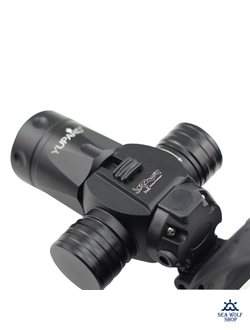 Фонарь для дайвинга налобный Yupard T6-1000Lm-белый