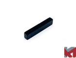 Неодимовый прямоугольник 15х3х2 (черный) N50