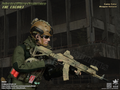 Русский наемник ФИГУРКА 1/6 scale Private Military Contractor The Escort (26034) Easy&Simple