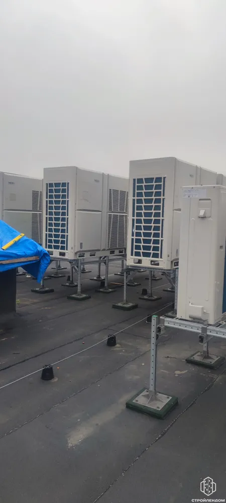 Монтаж VRV и ККБ системы 