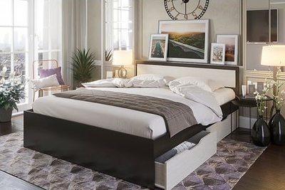 Композиция Спальни ГАРМОНИЯ Венге/Дуб Белфорт