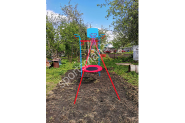 Уличный детский спортивный комплекс PLASTEP МИКРО 3 с сеткой