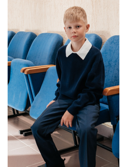 Джемпер синий