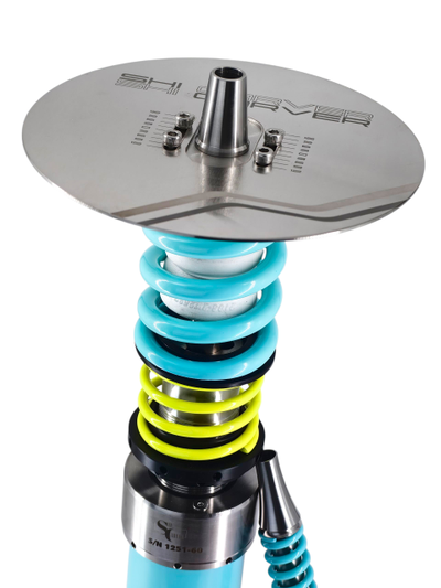 STATIC FINAL: TIFFANY | NEON LIME with TIFFANY METAL BASE