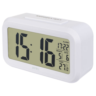 Часы-будильник Perfeo "Snuz" PF-S2166 (белый)