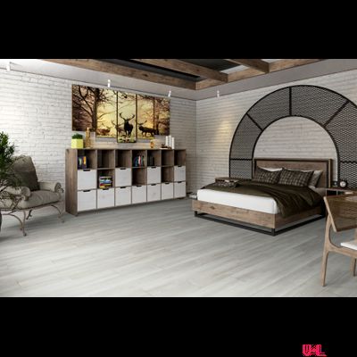 Кварцвиниловая плитка Damy Floor Family LVT Дуб Зимний TCM304-3-LVT 43 класс толщина 2.5 мм с фаской клеевая 4.13 м2