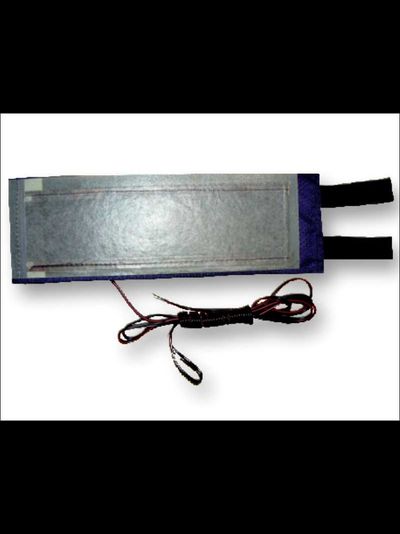 Бандажный подогреватель топливного фильтра дизельного автомобиля ПТФ-12У узкий (12В) с термовыключателем