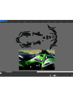 Наклейки Kawasaki Brute Force 750 2012 2013 2014 2015