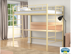 Кровать-чердак Амстердам 120 Слоновая кость