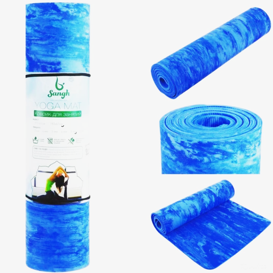 Коврик для йоги и фитнеса YOGA MAT