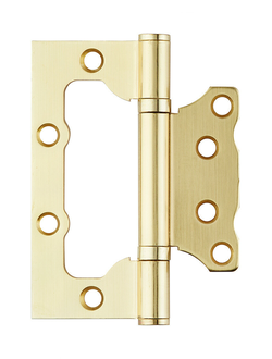 Петля-бабочка 100*75мм золото