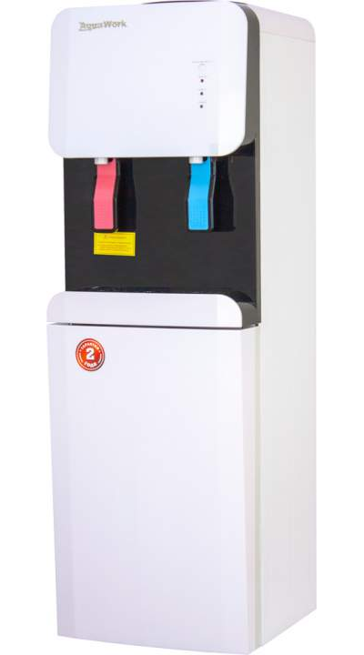 Кулер для воды Aqua Work 105-LKR бело-черный