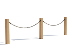 Ограждение «Woody simple» NH-STL.065