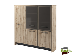 Шкаф трехсекционный Т-33-05 2200*520*2120 (Ш*Г*В)