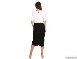 Юбка карандаш черная Pretty One 3373