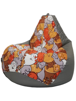 БИГ БОСС Кот серый/д.серый