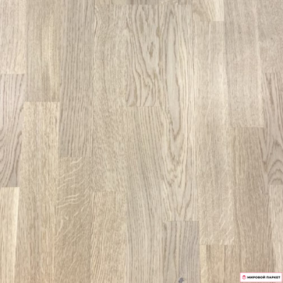 Декор паркетной доски Baltic Wood Дуб Рустик Кантри Крим Уайт вид досок