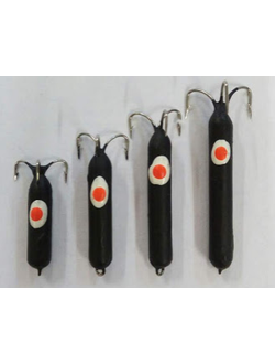 Мормышка вольфрамовая "Народная" Черт 8гр, 3см (1шт.)