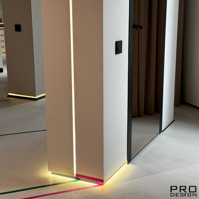 Декоративный стеновой профиль Pro Design 534 Белый