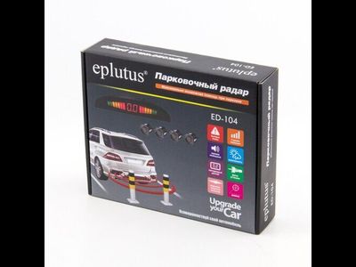 Автомобильный парктроник Eplutus ED-104 на 4 датчика, система помощи при парковке