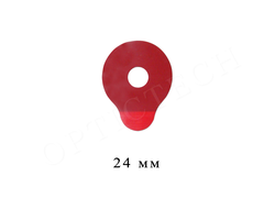 Липкие сегменты 24 мм Red (1000 шт)