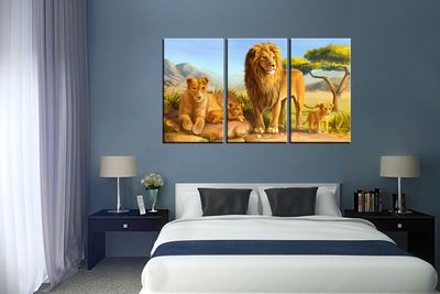 Модульная картина "Наш защитник"