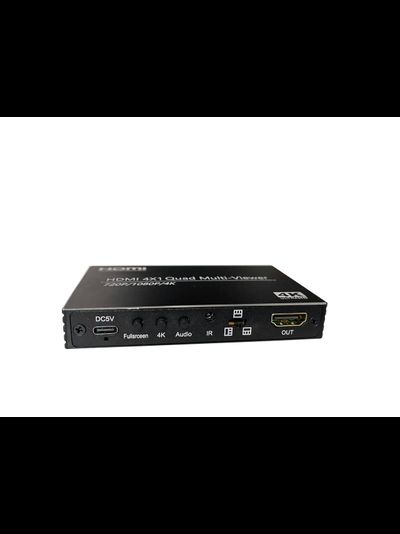 DE/VT-941 4к четырёхканальный HDMI-переключатель/мультиплексор 4К 4x1