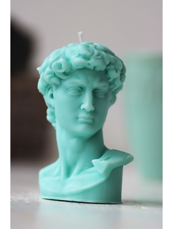 Свеча "Давид" Бирюза