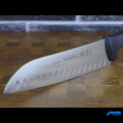 Нож Сантоку (Японский ШЕФ) 18,5 см. чёрный 24646/007