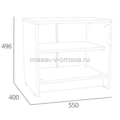 Тумба для обуви Нортон-013.23
