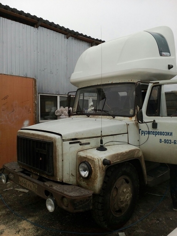 Установка спальника на газель